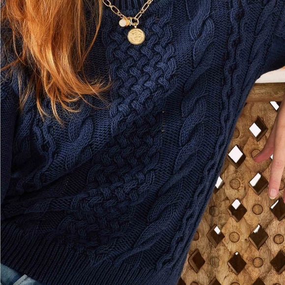 Mersea Fisherman Cable Knit Sweater - Picture 4 of 7